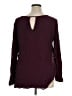 Old Navy 100% Rayon Burgundy Long Sleeve Top Size XL - photo 2