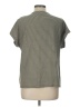Chico's Gray Short Sleeve Top Size Lg (2) - photo 2