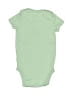 Carter's Solid Green Short Sleeve Onesie 0-3 MO / 3 MO - photo 2