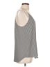 Ann Taylor LOFT 100% Polyester Silver Tank Top Size L - photo 4