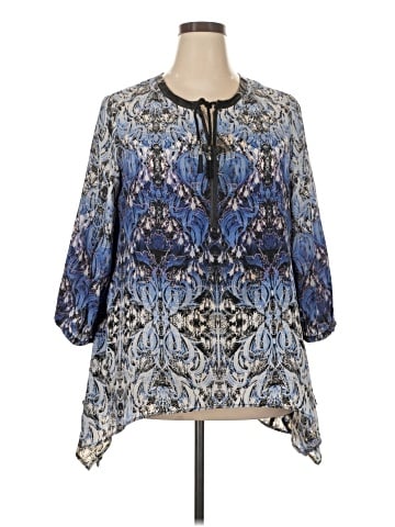 Rafaella 3/4 Sleeve Blouse (view 1)