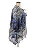 Rafaella 100% Polyester Blue 3/4 Sleeve Blouse Size 1X - photo 4