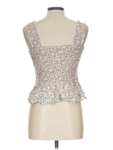 Aqua Sleeveless Top (view 2)