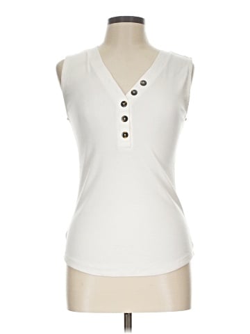 Ann Taylor LOFT Sleeveless T-Shirt (view 1)