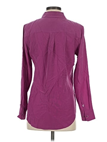 Equipment Long Sleeve Blouse (view 2)