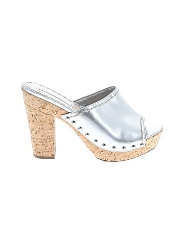 Prada Studded Cork Mule Sandals (view 1)