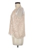 Francesca's 100% Polyester Ivory Sleeveless Top Size M - photo 5