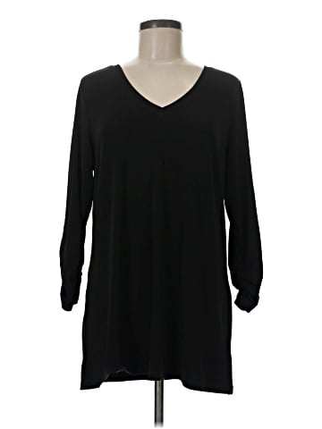 Susan Graver Long Sleeve Blouse (view 1)