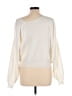 Line & Dot Ivory White Sweatshirt Size L - photo 2