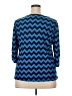 Star Vixen Blue 3/4 Sleeve Top Size 2X - photo 2