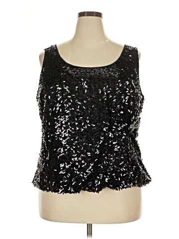 Tahari by ASL Sleeveless Blouse (view 1)