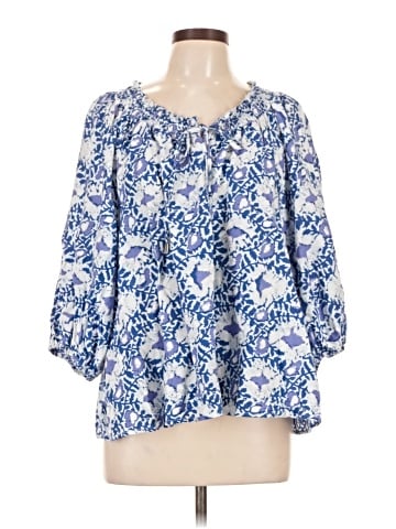 C&C California 3/4 Sleeve Blouse (view 1)