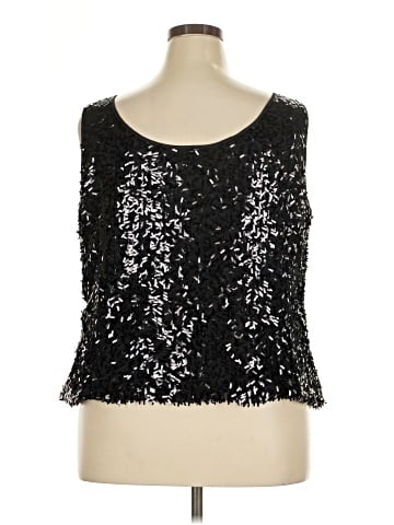 Tahari by ASL Sleeveless Blouse (view 2)