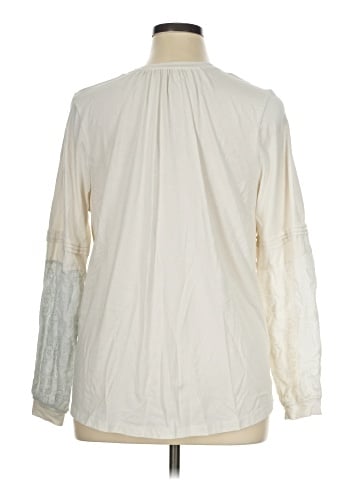 Lands' End Long Sleeve Blouse (view 2)