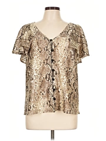 Eva Franco Short Sleeve Blouse (view 1)