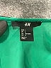 H&M 100% Polyester Green 3/4 Sleeve Top Size L - photo 7