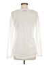 Olivia Sky 100% Polyester Silver Long Sleeve Top Size M - photo 2
