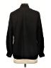 Uniqlo Solid Black Long Sleeve Blouse Size L - photo 2