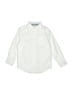 Gymboree 100% Cotton Solid White Ivory Long Sleeve Button-Down Shirt Size 6 - photo 1