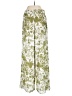 WAYF Paisley Green Casual Pants Size S - photo 2