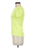 Helmut Lang 100% Polyester Green Short Sleeve Top Size S - photo 5