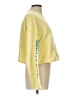 Kerri Rosenthal 100% Cotton Tropical Yellow Sweatshirt Size L - photo 4