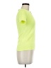 Helmut Lang 100% Polyester Green Short Sleeve Top Size S - photo 4