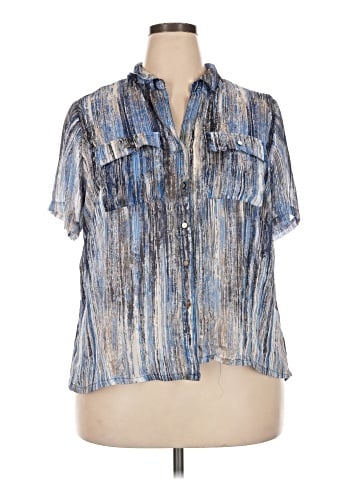 Sara Michelle Short Sleeve Polo (view 1)