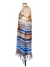 Boho Chic Print Blue Casual Dress Size 12 - photo 5
