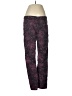 CAbi Floral Purple Jeans Size 8 - photo 1