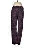 CAbi Floral Purple Jeans Size 8 - photo 2