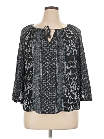 Lucky Brand 3/4 Sleeve Blouse (view 1)