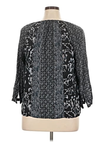 Lucky Brand 3/4 Sleeve Blouse (view 2)