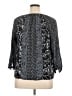 Lucky Brand Black 3/4 Sleeve Blouse Size XL (estimated) - photo 2