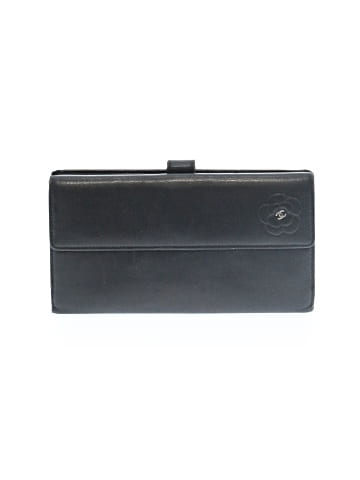 Chanel Goatskin Camellia Butterfly Flap Long Wallet (view 1)