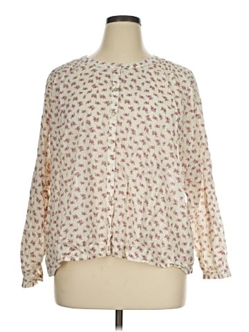 Lucky Brand 3/4 Sleeve Blouse (view 1)