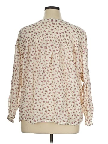 Lucky Brand 3/4 Sleeve Blouse (view 2)