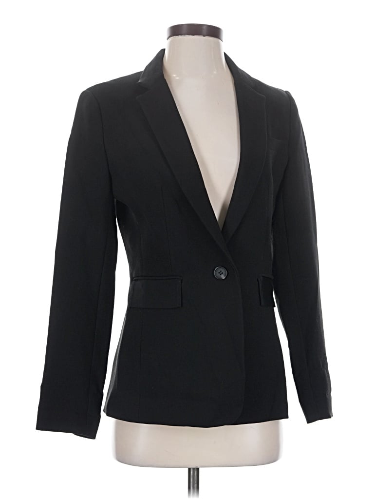 Pre-owned 1.state Blazer Jacket In Black