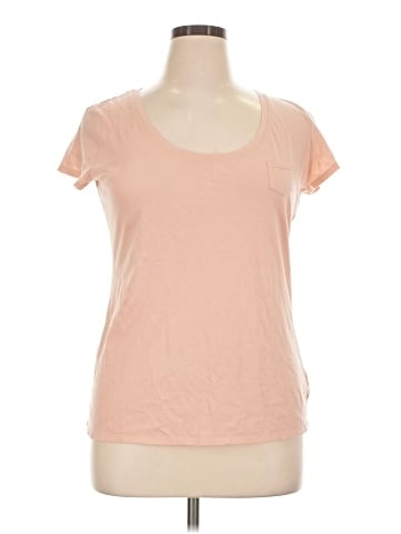 New York & Company Short Sleeve T-Shirt (view 1)