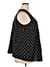 Roaman's 100% Polyester Black Sleeveless Blouse Size 22 - photo 4