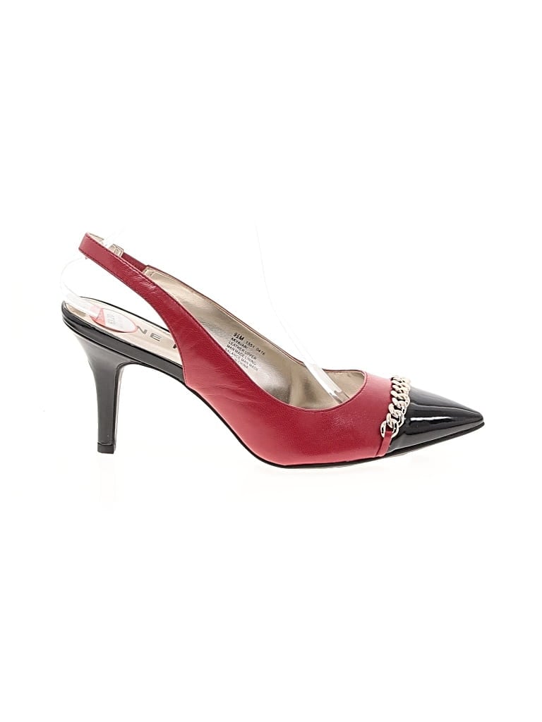Pre-owned Anne Klein Heels In Red