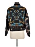 Zara Basic Graphic Blue Black Jacket Size M - photo 2
