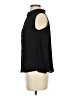Zara Basic Black Sleeveless Button-Down Shirt Size XS - photo 5