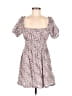 BP. Floral Gray Casual Dress Size M - photo 1