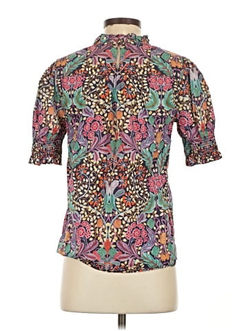 Liberty Art Fabrics for J.Crew Short Sleeve Blouse (view 2)