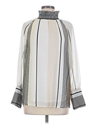 Donna Karan New York Long Sleeve Blouse (view 1)