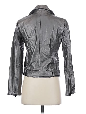 Elodie Faux Leather Jacket (view 2)