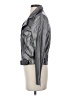 Elodie Gray Faux Leather Jacket Size S - photo 5