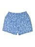 Lands' End 100% Cotton Print Blue Shorts Size L - photo 2