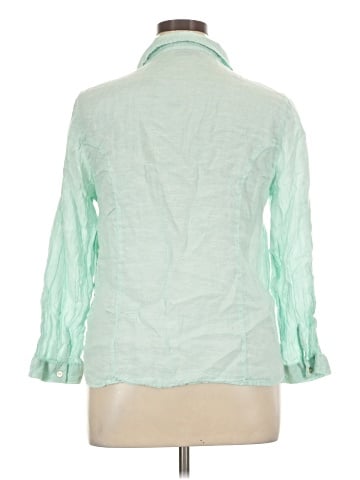 Tahari 3/4 Sleeve Button-Down Shirt (view 2)